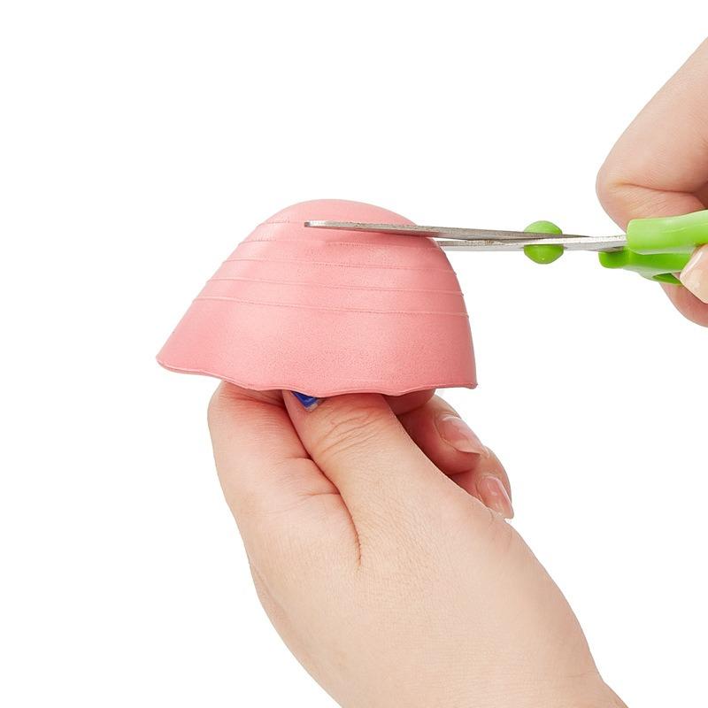 Ein Paar verstellbare Zehenpolster aus Schaumstoff, Einlage für den Vorfuß, Schuhgrößenreduzierer, Einlegesohle, Schmerzlinderer, Schutz, Perfekte Passform, Komfortpolster