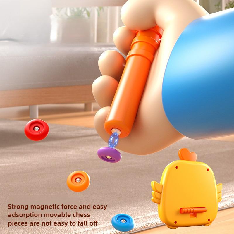 Magnetic Puzzle Game Board Pen Moving Beads Montessori Colors Sorting Number Matching Sensory Play Educational Toys for Kids