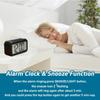 Digital Alarm Clocks - Sleep Aid & Time Management Tool for Home, Office, Students (Ideal Gift for Family/Friends)