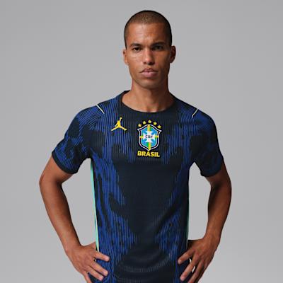 Jordan Brazil 2026 Match Away Men s Jordan Aero-FIT Soccer Authentic J M