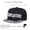 Men Letter COMPTON Embroidered Hip Hop Hat Outdoor Adjustable Sunscreen Leisure Hat Spring Autumn Travel Tourism Beach Vacation