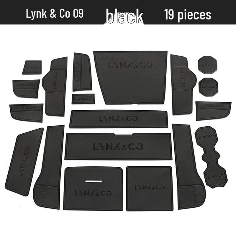 Lynk&Co 09emp Door Slot Pad: PHEV/MHEV Interior Accessories for Cup Holder, Decorative Modification