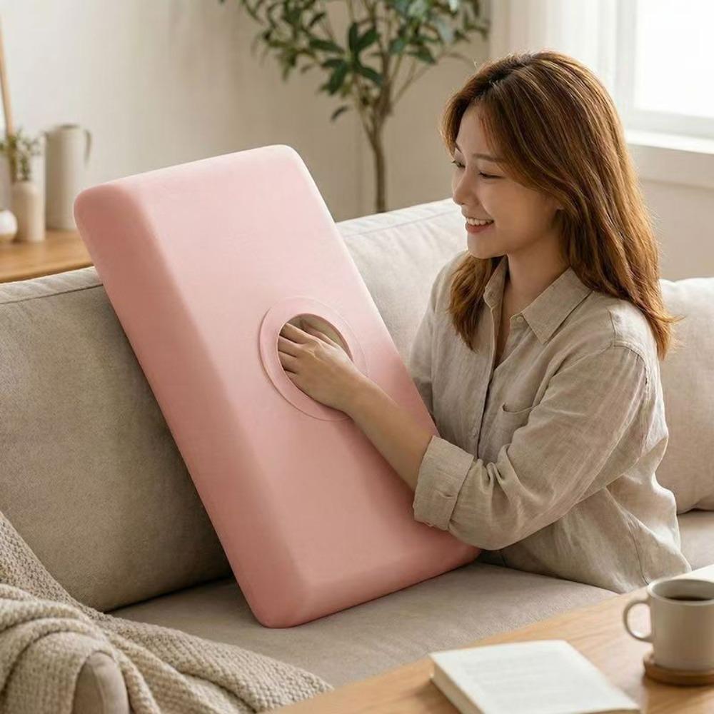 High Elasticity Cooling Pillowcase Breathable Pillow Cover Washable Ice Silk Pillowcase Summer Pink
