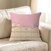 Chocolate Cartoon Cushion Cover Car Throw Pillow Case For Sofa Car Christmas Gift