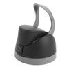 One Button Water Bottle Top Replacement Cap Plastic Leakproof Lid One Click Accessories Black