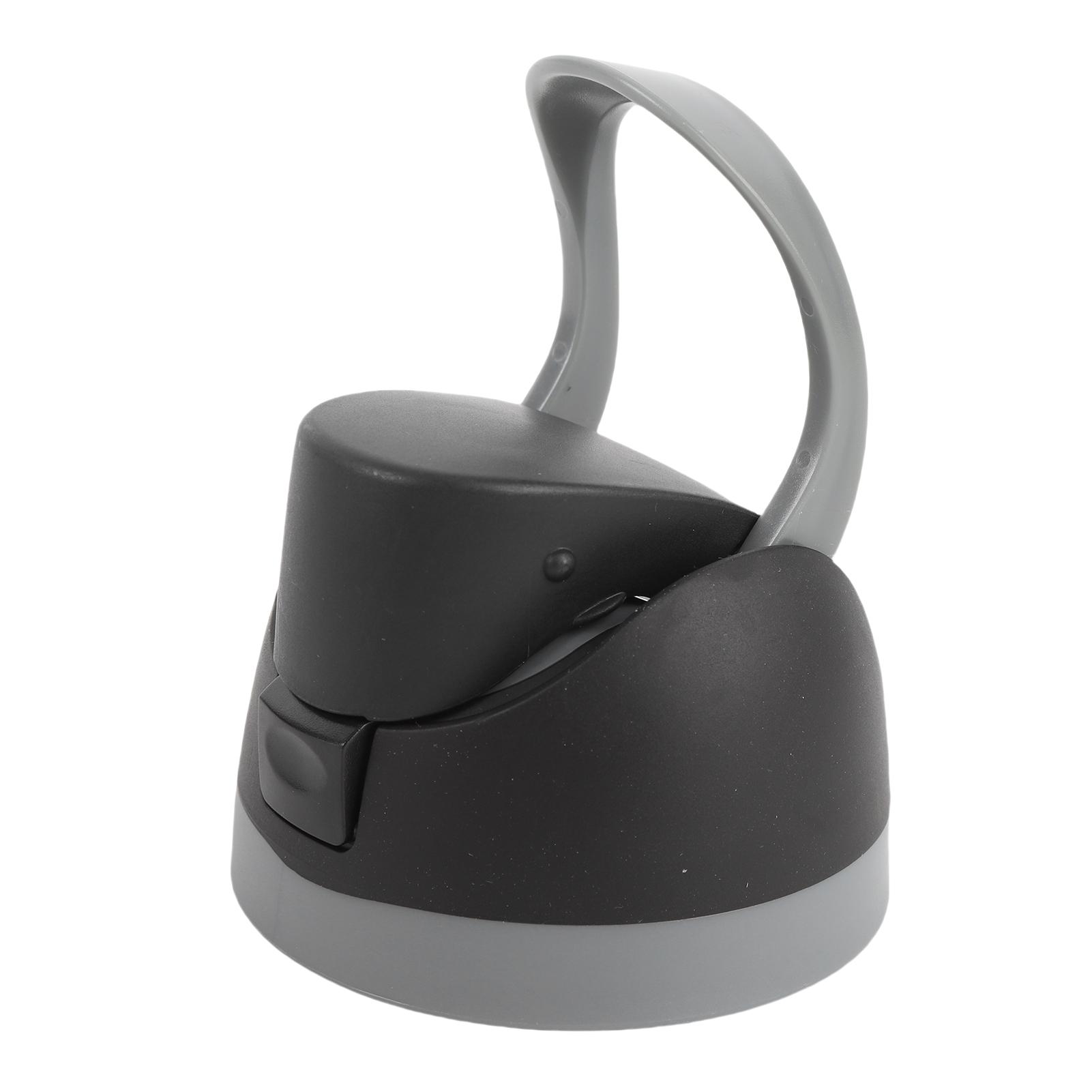 

Крышка для бутылки с водой с одной кнопкой, сменная, пластиковая, герметичная, аксессуары в один клик, черная чёрный