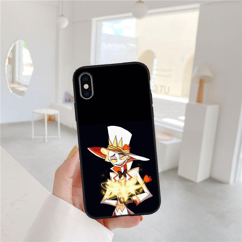 BF68 H-Hazbins Alastor H-Hotels Soft Shell Phone Case for Redmi Note 13 14 Pro+ Plus A3 A3X 13X 13C 13R 14S 14C 14R