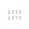24pcs/set Quick Nails Smudged False Nail Stickers Ballerina Manicure