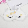 Unicorn Cartoon Plush Sleeping Eye Mask for Girls and Kids