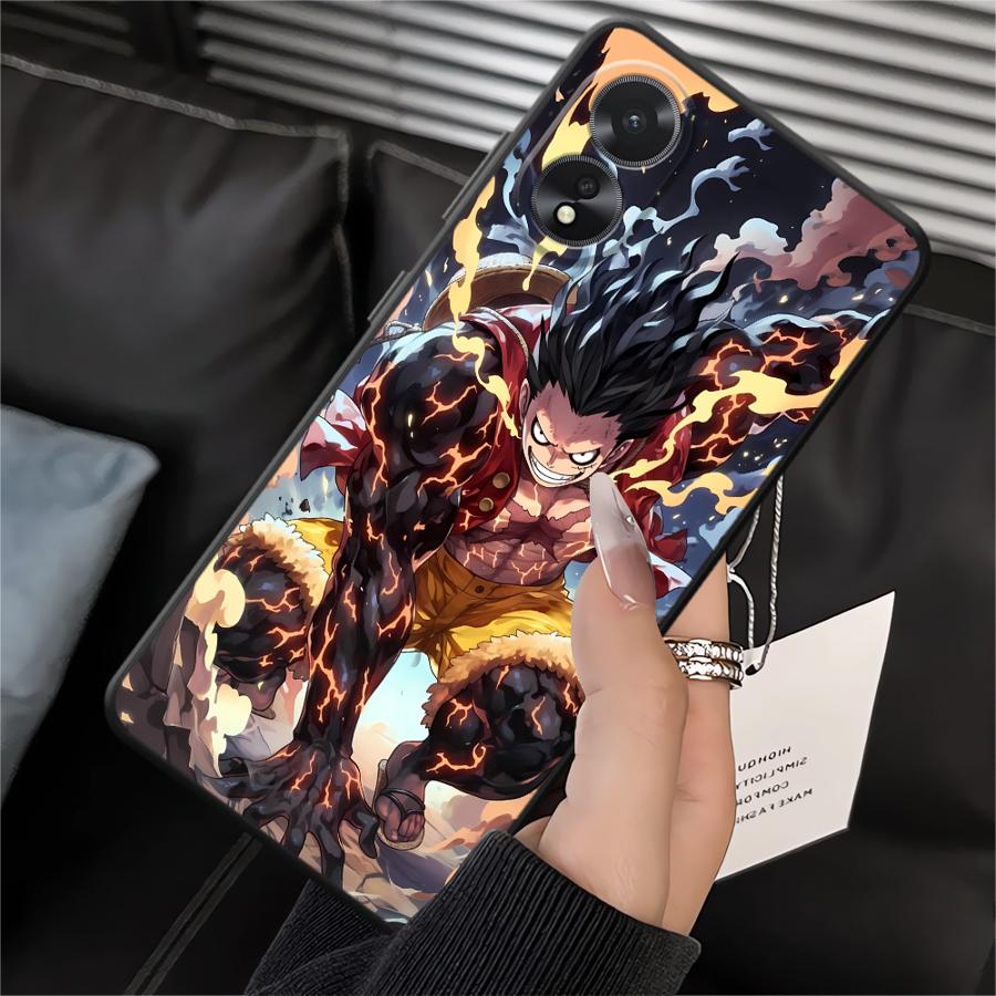 

Ones Pieces Luffy Case for Oppo A53 A18 A31 A72 A11 A37 A9 A38 A12 A36 A52 A15 A32 A17 A32 A73 A16 A33 A71 A54 Phone Cover OPPO A52