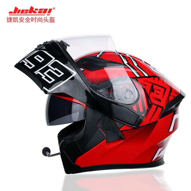 Motorcycle Helmet Men Women's Electric Vehicles Fully Covered Anti-fog Dual Mirrors JK902 Riding
