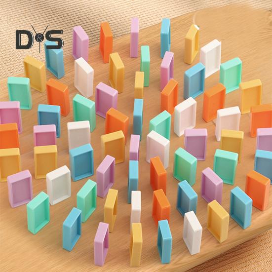 Domino Train Toy for Kids Ages 3-12 Automatic Electric Building And Stacking Domino Blocks with Music Educational Learning Toy for Autistic Christmas