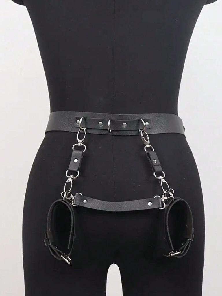 Handcuffs Sex PU Leather Body Harness Cuffs Bondage Straps Kit Erotic Adult Sex Toys For Couples Party Sexy Accessories SM Product