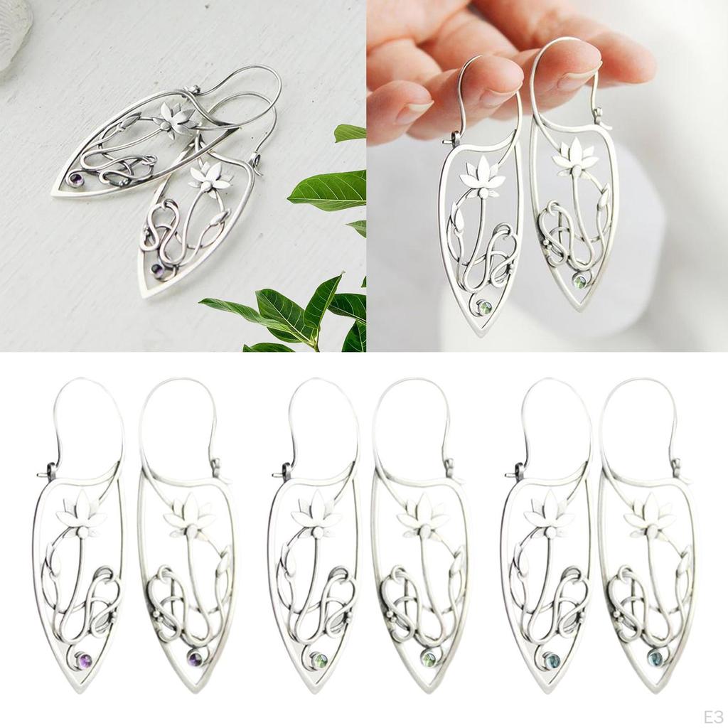 Retro Earrings Eardrop Delicate Drop Dangle for Teen Girls Women