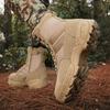 Men Tactical Boots Outdoor Special Force Motorcycle Desert Ankle Boot Waterproof Casual Work Safety Climbing Man Hiking Shoes