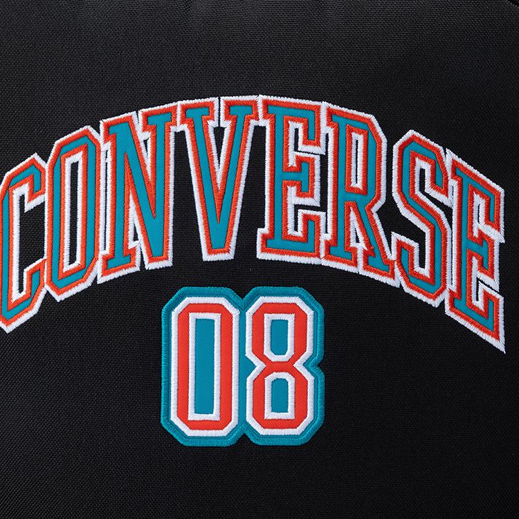 New Converse Polyester Backpack Medium Size Jet Black CV2513028PS-002
