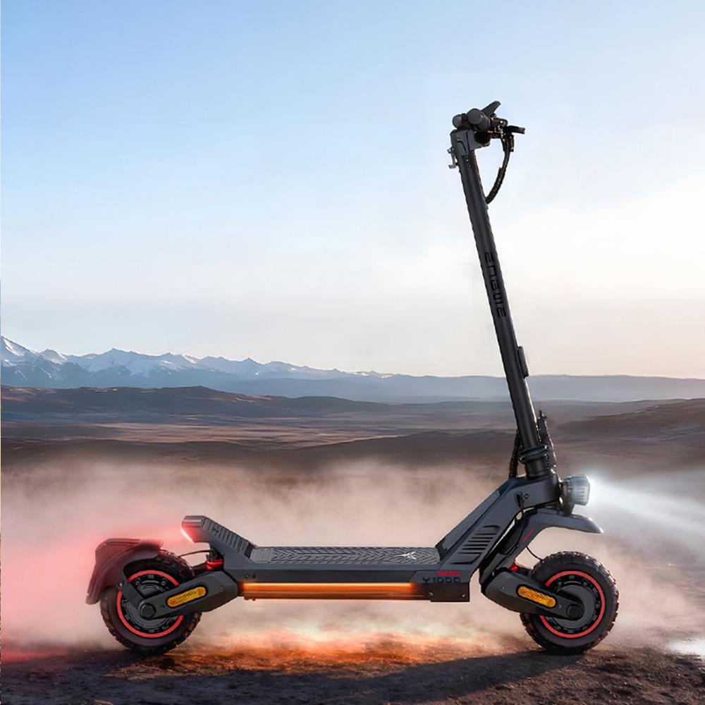 Engwe Y1000,VMP Certified,10"off-road Scooter That Is Foldable,dual 800W Powerful Motors, Maximum Range of Up To 75km.