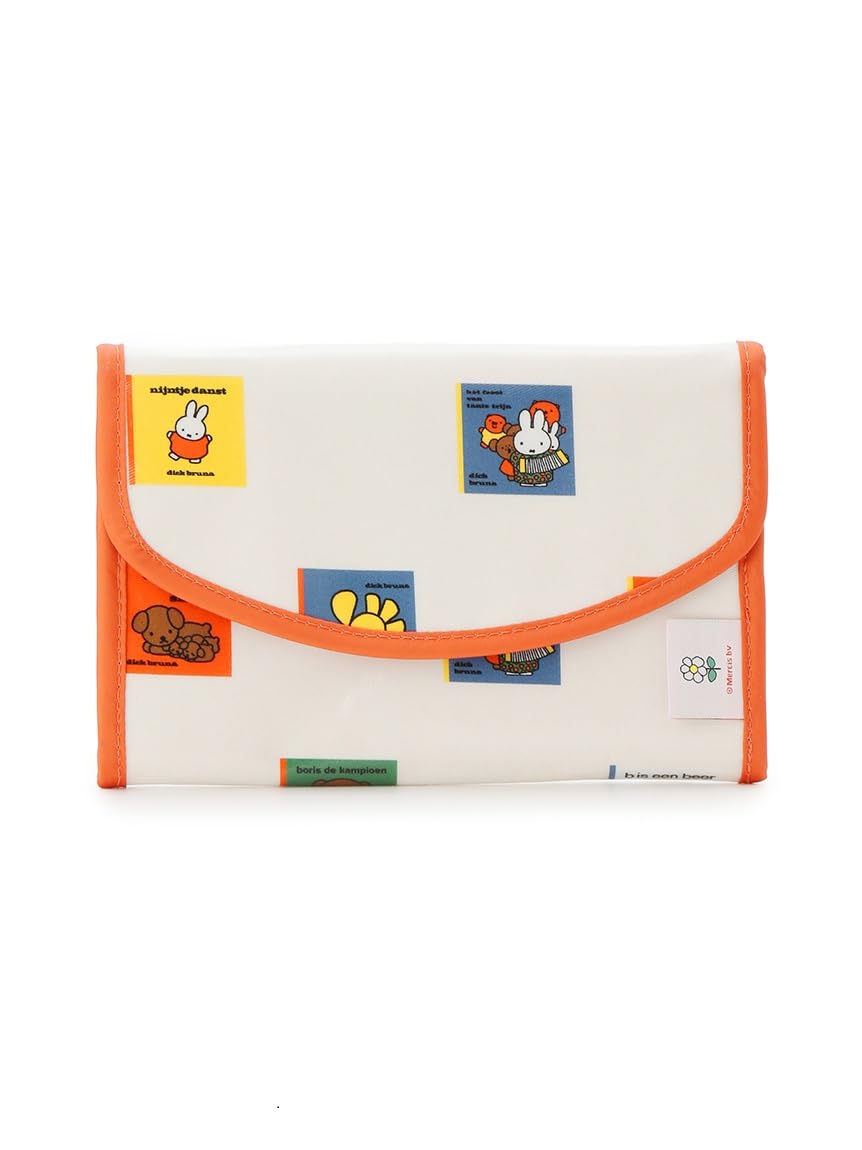 

Picture book pattern maternal and child notebook case S PWGG244542 CRM [Gelato Pique] [DickBruna]