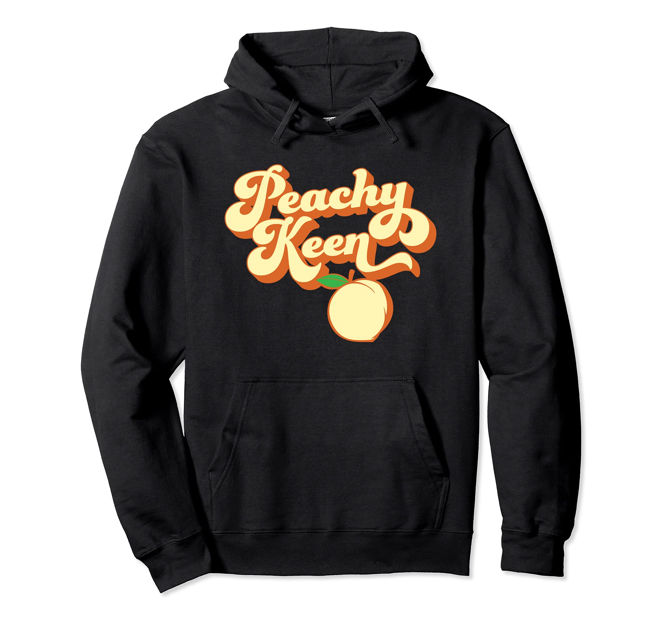 

Retro 1980s Peach Keen Hoodie