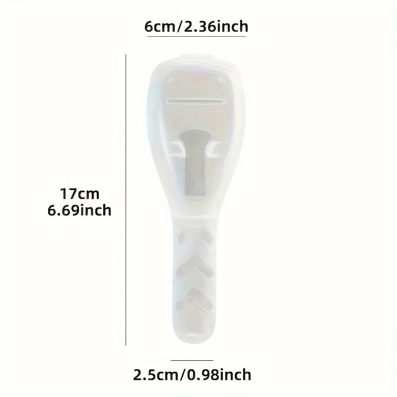 1Pc Transparent Razor Case, Shaver Storage Box, Safety Travel Portable Storage Box for Shaving Razor
