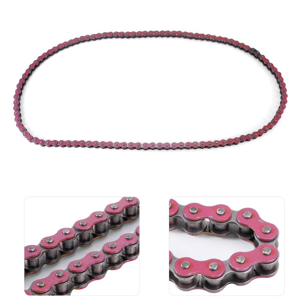 Länkkedja Ersättningsreservdelar för Honda 90CC 110CC 125CC 420?106L Motorcykel ATVBrun