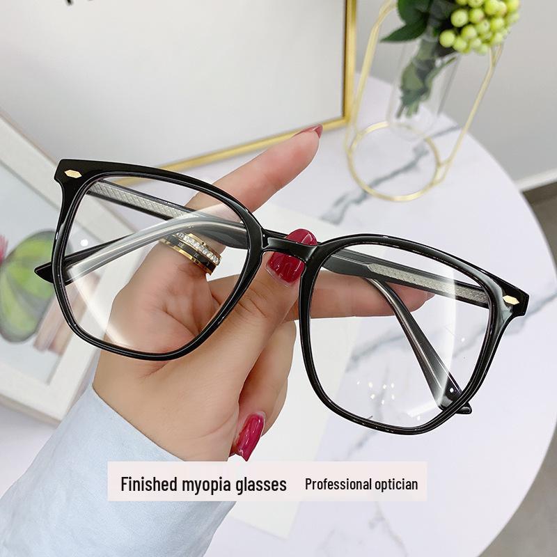 Fashionable Polygonal TR90 Anti-Blue Light Glasses for Men and Women миопия 550 градусов