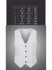 Gilet de costume pour homme coupe slim style coréen - Nouveau design sans repassage