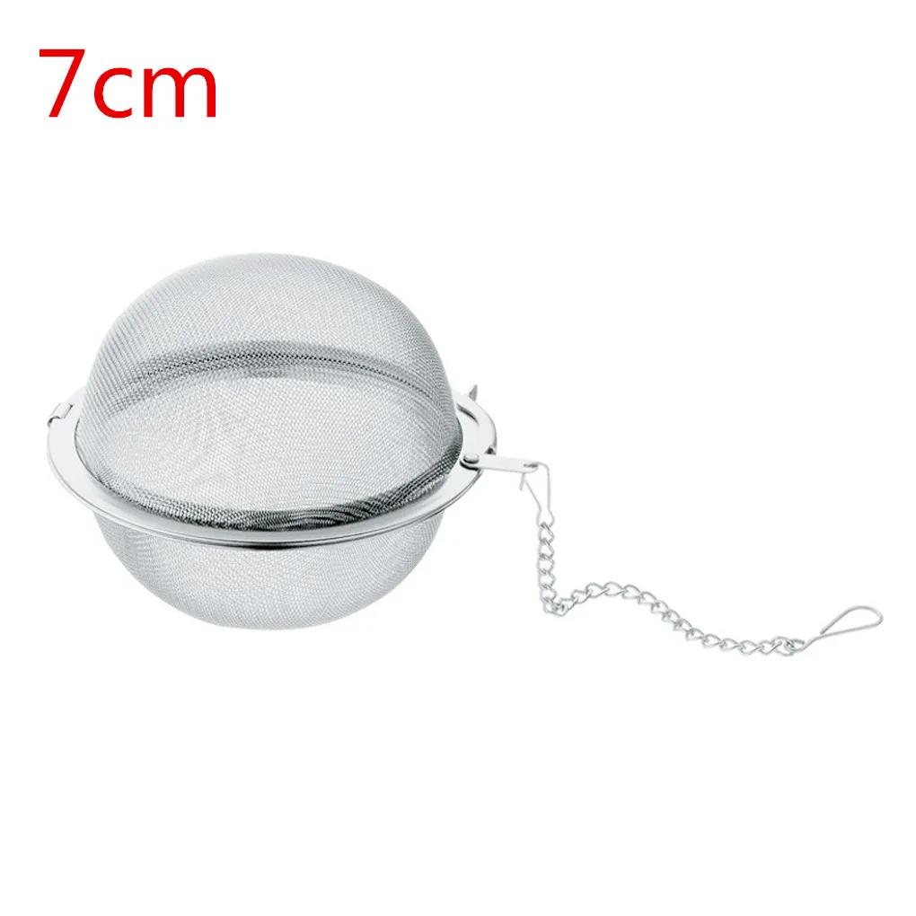 

1шт сито из нержавеющей стали с цепочкой SpiceTea шарик для заваривания чая утечка домашний суп горшок соусы маринад приправа фильтр-шар