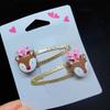 Lovely Christmas Hair Clip Sequined Nonslip Strong Clip Santa/Tree Decors For Christmas Holiday Hair Styling Accessories