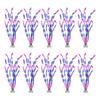 10 Pcs Artificial Seagrass Fresh Water Plants Simulation Seaweed Fish Tank Plastic Aquarium