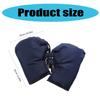 1Pair Windproof Riding Gloves Thicken Handlebars Gauntlets Handlebars Muffs Winter Hand Muffs Handlebars Thermals Gloves