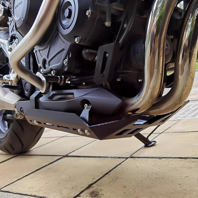 Voor Honda NX400 NX500 chassis motorbeschermer NX 400 NX 500 motorfiets aluminiumlegering verdikte bepantsering diffuser accessoires
