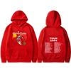Felpa con cappuccio Alice in Chains Face Lift Tour 1991 Moda Rock Band Uomo Donna Casual Oversize Pullover Unisex Felpa Cotone Cappuccio