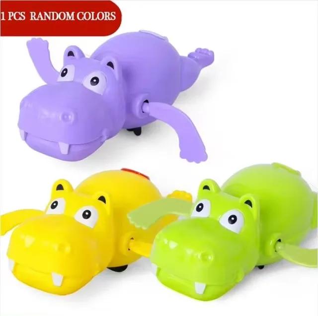 Single  Cute Cartoon Animal Tortoise Classic Baby Water Toy Infant Swim Turtle Wound-Up Chain Clockwork Kids Beach Bath Toys