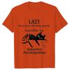 Black Cat I Was Told To Check My Cattitude T Shirt for Men Women Tops Funny T Shirt Short Sleeve Tees Summer Brand Tee Shirt