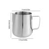 Stainless Steel Coffee Latte Art Mug Milk Creamer Frothing Pitcher With Scale Coffee  Needle Nosed Cup Home Coffee Latte Mug