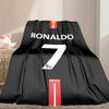 1pc Comfortable Home Print Throw Blanket, Cristiano Ronaldo Blanket For Bed and Sofa Use, Special Present For Family