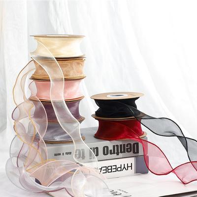 9m Fishtail Yarn Ribbon Flower Gift Cake Packaging Ribbon Bow DIY Headdress Handmade Baking Packaging Ribbon