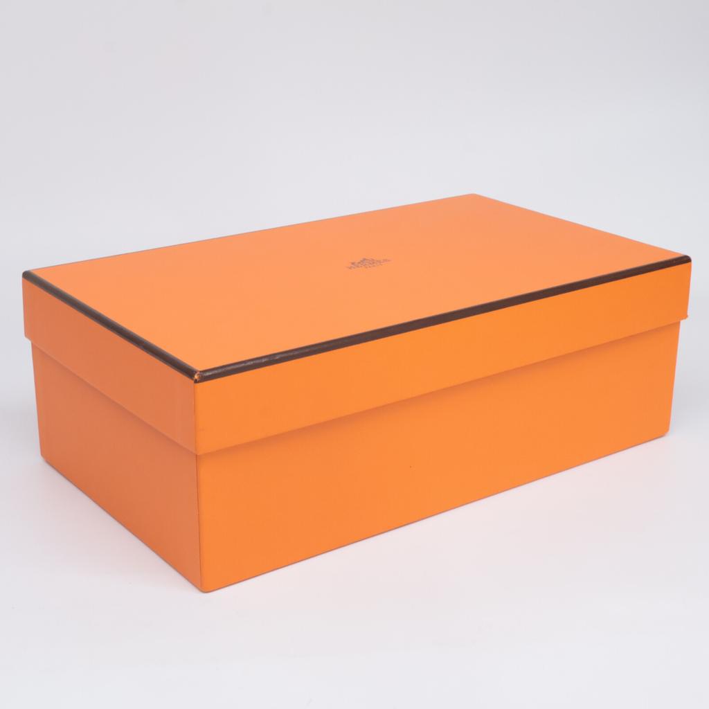 Hermes H071002Z OASIS Calfskin H Motif Heeled Sandals/ Shoes 37 whiteUsed