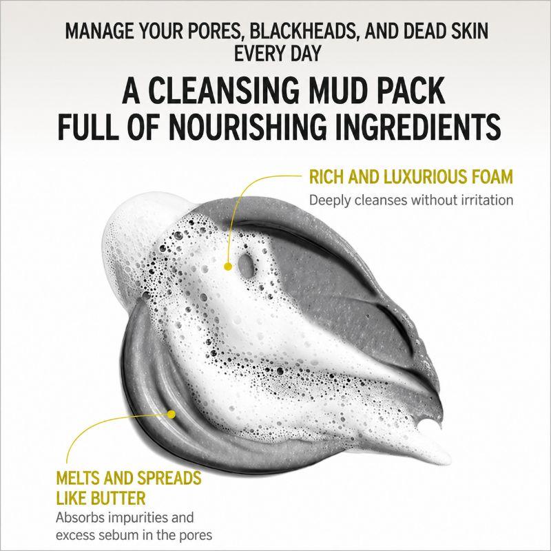 BRMUD Recovery Mud Pack to Foam Cleanser 110 ml × 2 Pcs