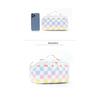 Clear PVC Makeup Case with Carry Handle, Top Closure Toiletry Bag for Bathroom Counter, Daily Packing, Home Use