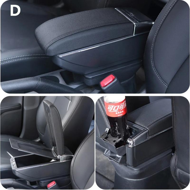 For Seat Ibiza Armrest Box For Seat Ibiza 6j MK4 IV 6L Car Armrest 2018-2025 Storage Box Retrofit parts Interior Car Accessories