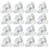 30 Pcs Crystal Gemstone Flower Button Rhinestone Glass nament For Furniture Garment Rivets Upholstry Buttons Sewing Crafts