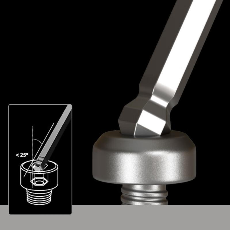 9 pezzi chiave esagonale SVCM + set di chiavi esagonali cacciavite esagonale utensili manuali chiave a L estremità sferica