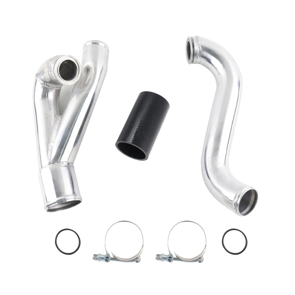 For BMW N54 2inch Turbo Outlet Charge Pipe Aluminum Upgrade Kit For 135i 335i 535i 1M E82 E88 E90 E92 E60 3.0L Engine Parts