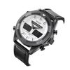 Men'S Watch Multifunctional Waterproof Quartz Electronic Watch Outdoor Sports Calendar Business Dual Calendar Large Dial