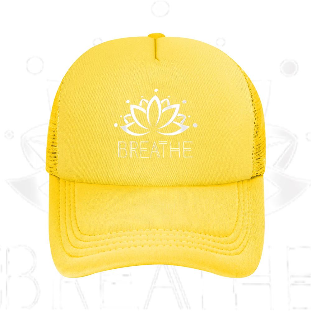 Lotus blossom and breathe graphic design Baseball Cap Anime Graphic Hats Adult Unisex Women Sports Outdoor