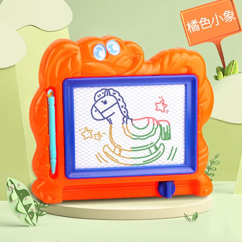 Cartoon Elephant Magnetic Drawing Board - Colorful Kids' Doodle Toy