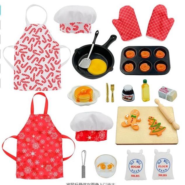 Dollhouse Christmas Decoration Set – Customizable Miniatures & Crafts