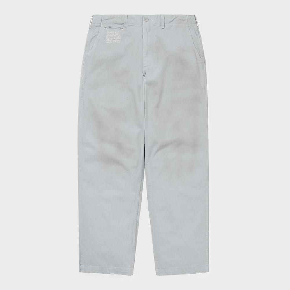 Это Никогда Не Тот Тнт Дэниел Джонстон Выцветшие Твилловые Брюки Светло-Серые S